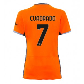 Inter Milan Juan Cuadrado #7 Tredje trøje Dame 2023-24 Kort ærmer